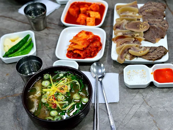 나주시 나주곰탕 하얀집 대표 음식