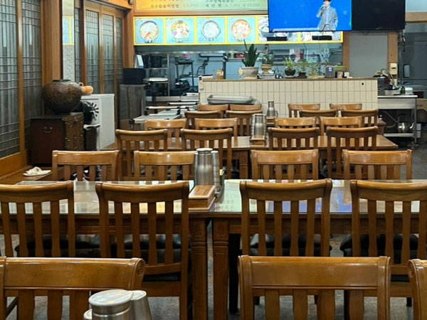 완산구 한일관 내부 인테리어