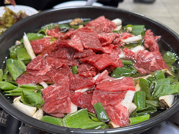 영천시 편대장영화식당 소고기찌개