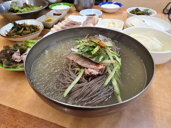 원주시 명랑막국수 대표 음식