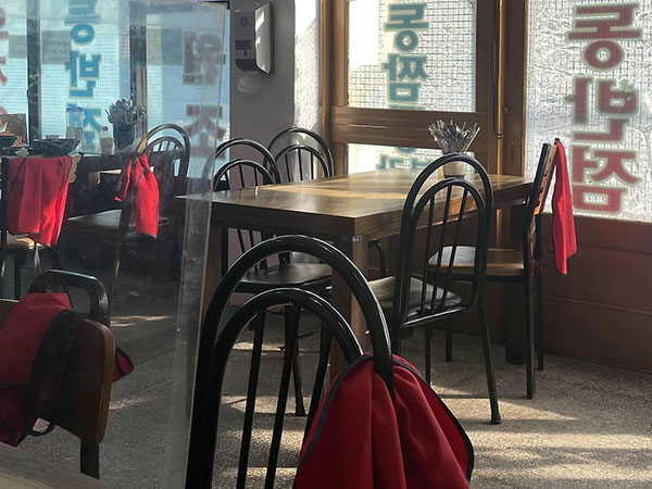 강릉시 교동짬뽕 강릉본점 내부 인테리어