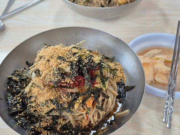 영월군 상동막국수 대표 음식