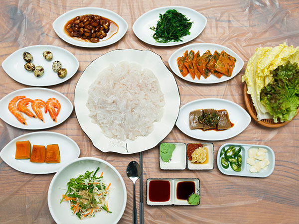 양양군 오산횟집 대표 음식