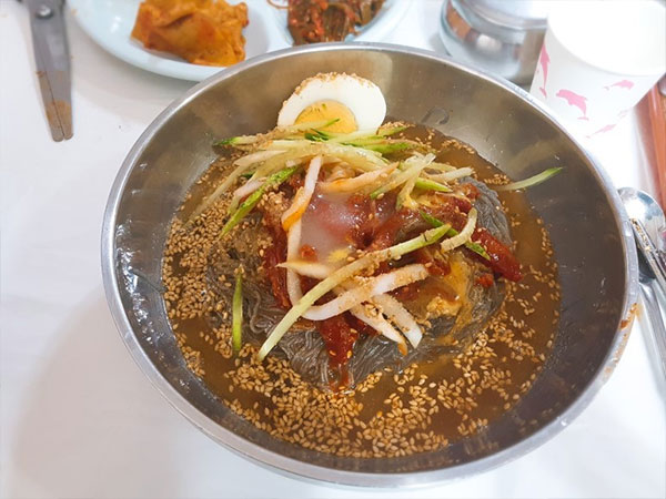 속초시 함흥막국수 대표 음식