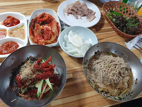 횡성군 광암막국수 대표 음식