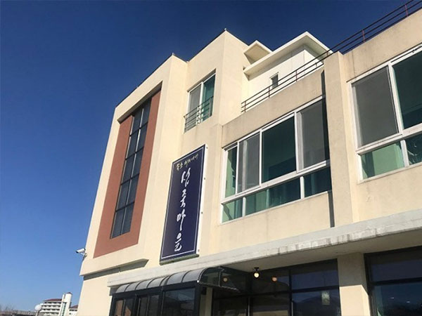 속초시 섭죽마을 전경