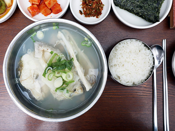 해운대구 속씨원한대구탕 대표 음식