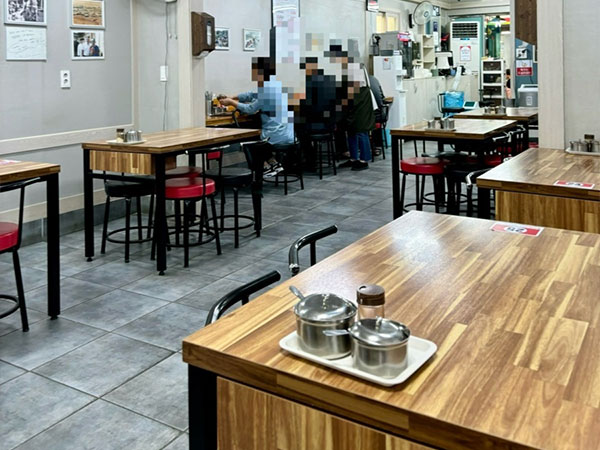 북구 이원화구포국시 내부 인테리어