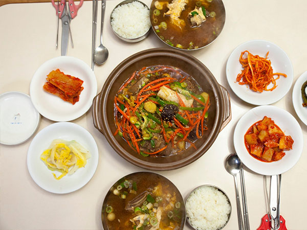 고흥군 소문난갈비탕 대표 음식