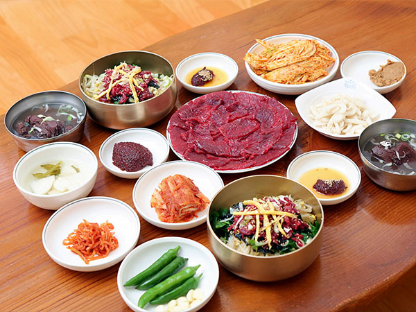 함평군 목포식당 대표 음식