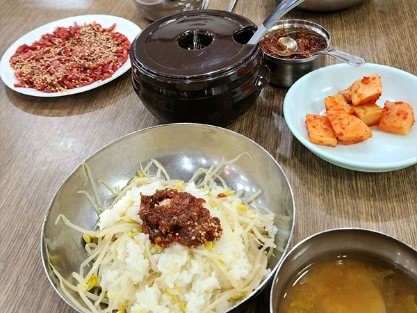 동구 왕관식당 대표 음식