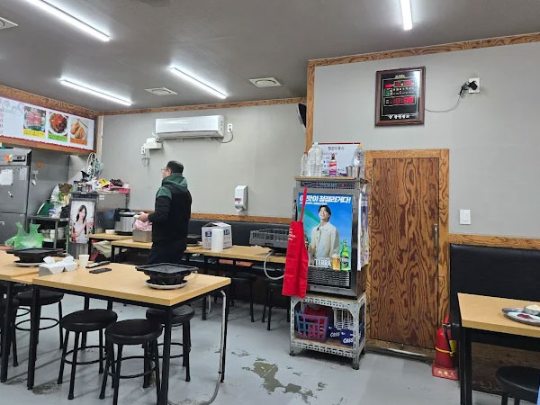 유성구 만수불고기 내부 인테리어