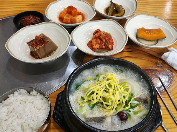 군산시 전주우족설렁탕 대표 음식
