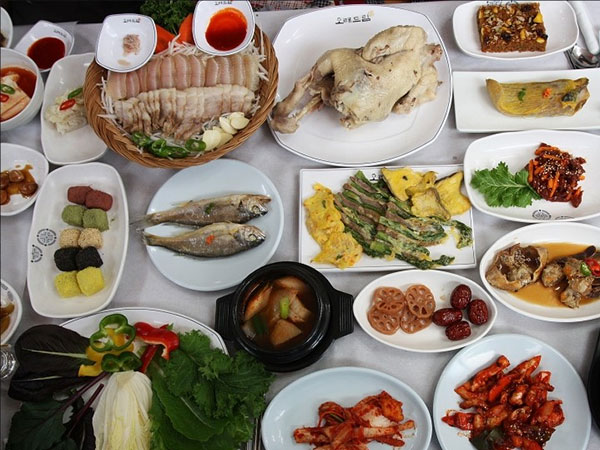 김제시 매일회관 대표 음식