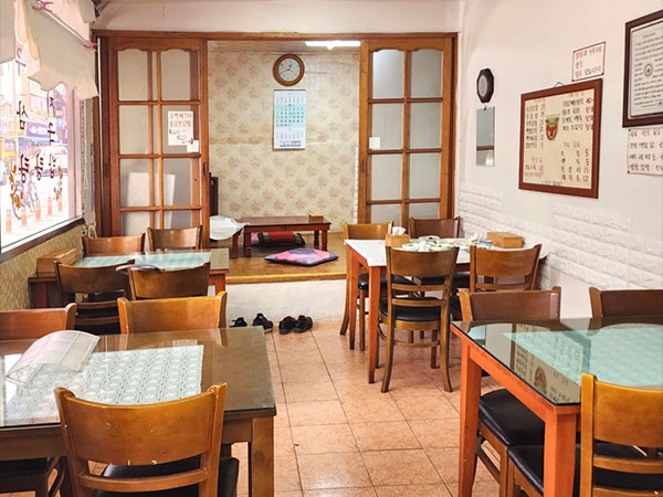 광산구 전남식당 내부 인테리어