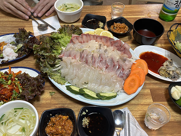 중구 남도횟집 대표 음식