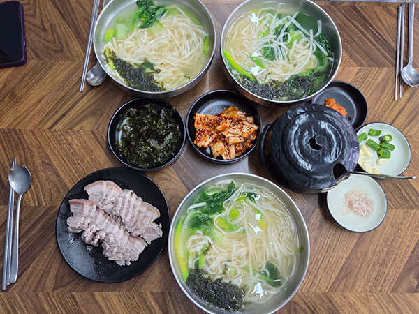 중구 약전골목원조국수 대표 음식