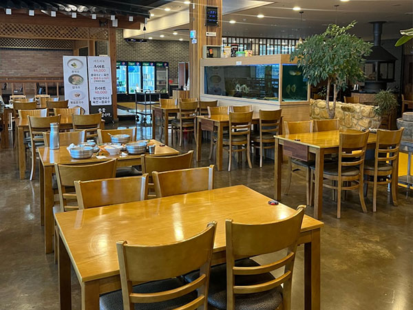 북구 칠성동할매콩국수 내부 인테리어