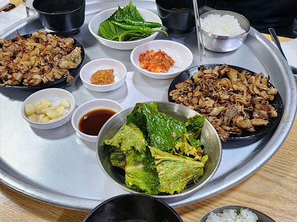 북구 단골식당 대표 음식