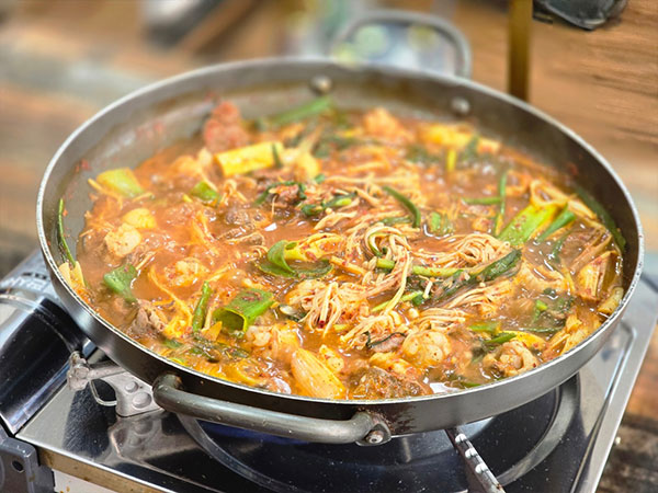 서구 천상곱창전골식당 대표 음식