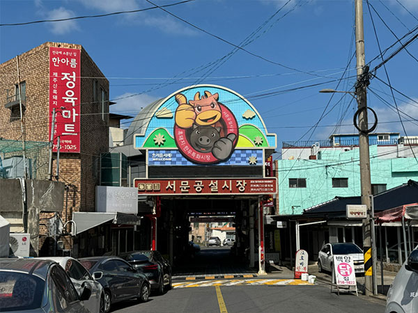 제주시 진경순대 내부 인테리어