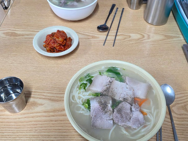 제주시 골막식당 대표 음식