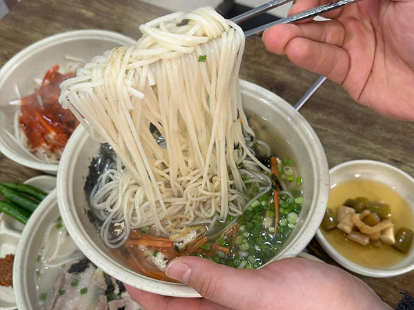 제주시 왕고모네국수 대표 음식