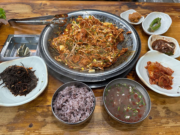 서귀포시 가스름식당 대표 음식