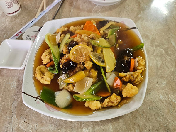 포항시 남구 하남성반점 탕수육