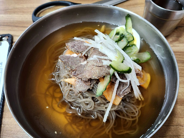 포항시 북구 로타리냉면 대표 음식