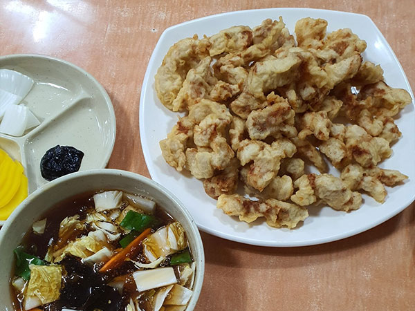 포항시 남구 청운반점 대표 음식