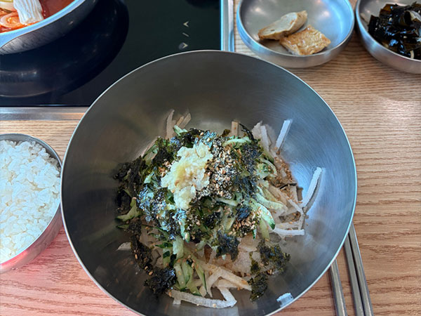 포항시 북구 새포항물회집 물회