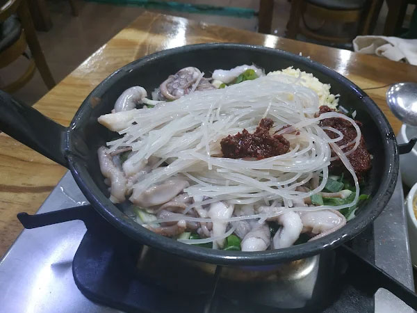 포항시 북구 조방낙지 대표 음식