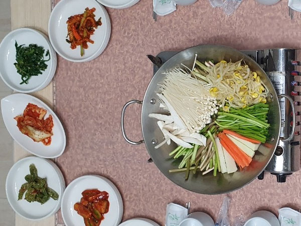 안동시 석송가든 대표 음식