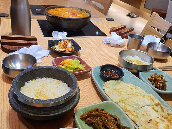 안동시 김정순명인의집 대표 음식