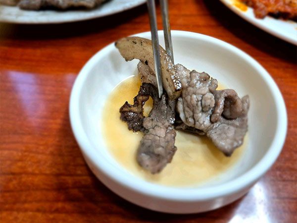 김천시 배신식당 석쇠불고기