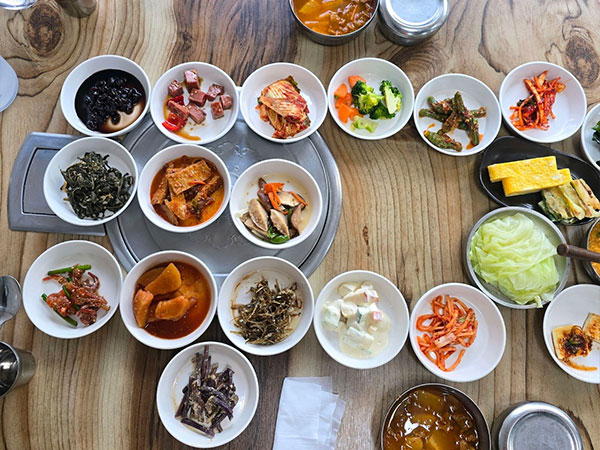 김천시 황간집 대표 음식