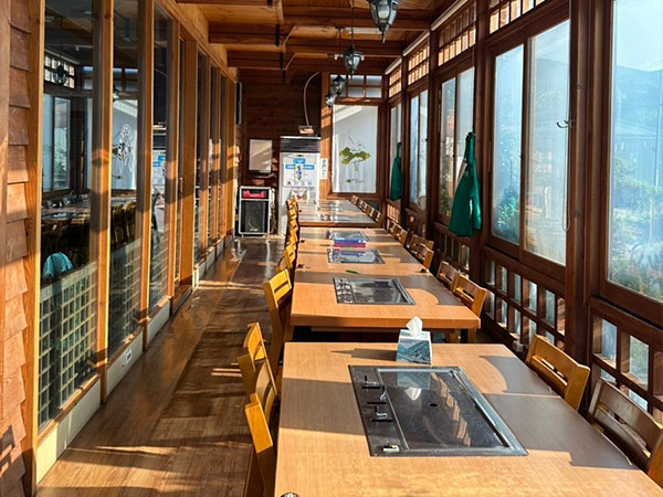 구미시 천생산오리사냥 내부 인테리어