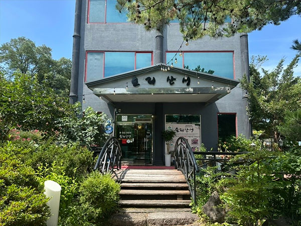 구미시 오리산성 전경