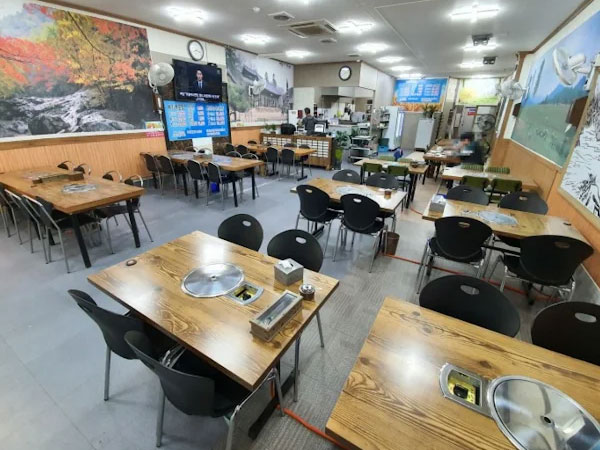 구미시 어사랑 민물매운탕 내부 인테리어