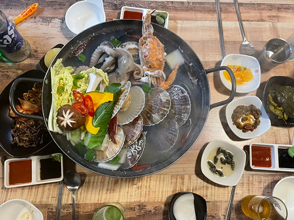 구미시 바다포차 대표 음식