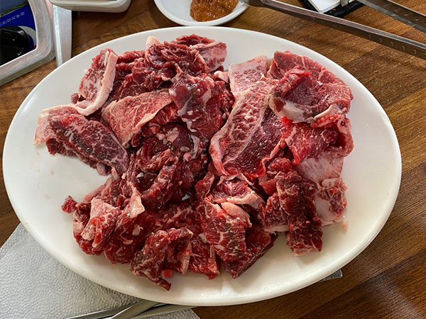 경산시 남산식육식당 대표 음식