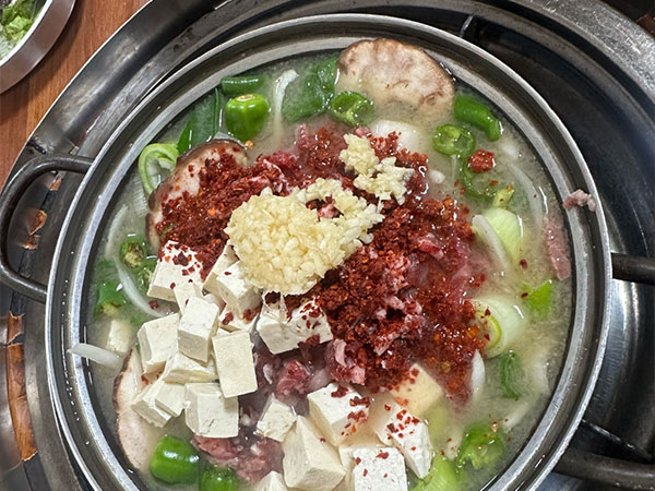경산시 남산식육식당 된장찌개
