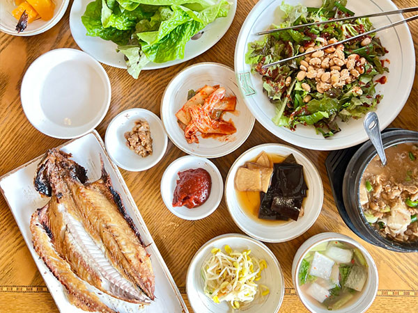 경산시 박터진흥부네 대표 음식