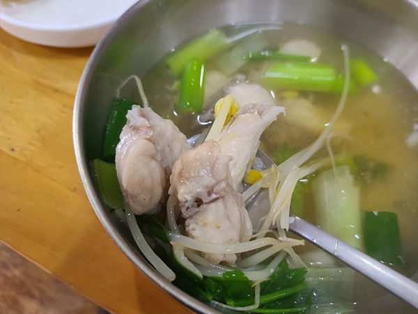 경산시 마산복집 복지리