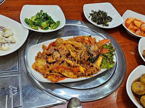 경산시 흥림식당 대표 음식