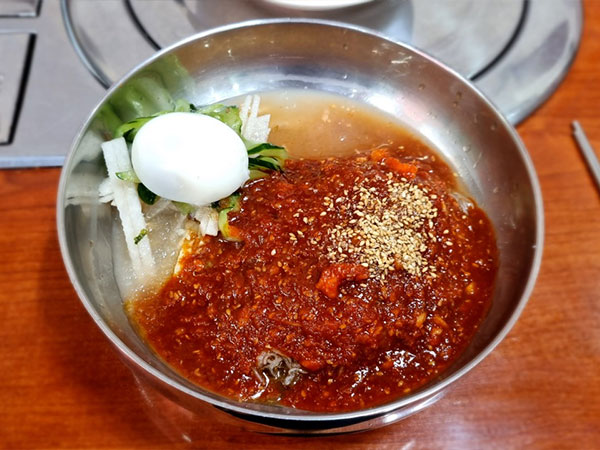 경산시 흥림식당 냉면