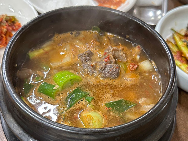 경산시 대천황우촌 된장찌개