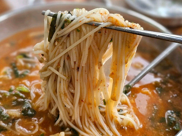 경산시 용성어탕 어탕국수