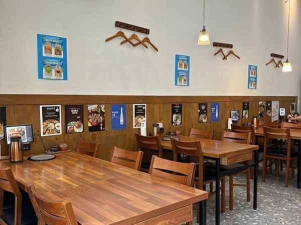 경산시 모시모시식당 내부 인테리어